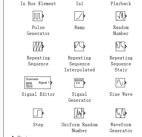 Simulink 模块库